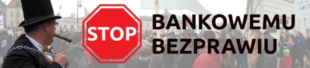 Baner tytułowy ruchu Stop Bankowemu Bezprawiu