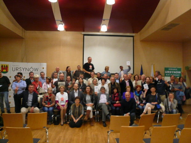 Spotkanie sympatyków SBB 11 września 2015 w ursynowskim ratuszu