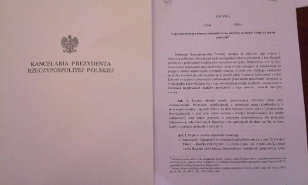 Projekt ustawy został przekazany