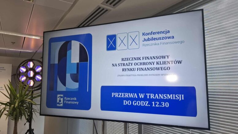Udział Stowarzyszenia Stop Bankowemu Bezprawiu w Jubileuszowej Konferencji Rzecznika Finansowego