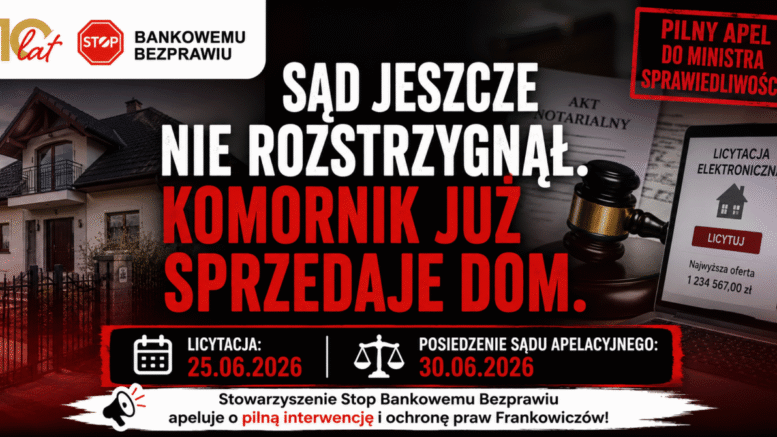 komornik już sprzedaje dom