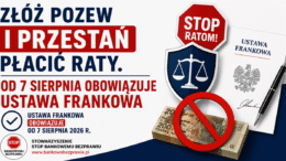 ustawa frankowa weszła w życie 7.08.2026
