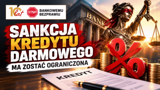 Sankcja kredytu darmowego ograniczona