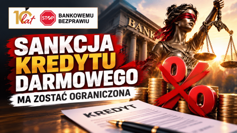 Sankcja kredytu darmowego ograniczona
